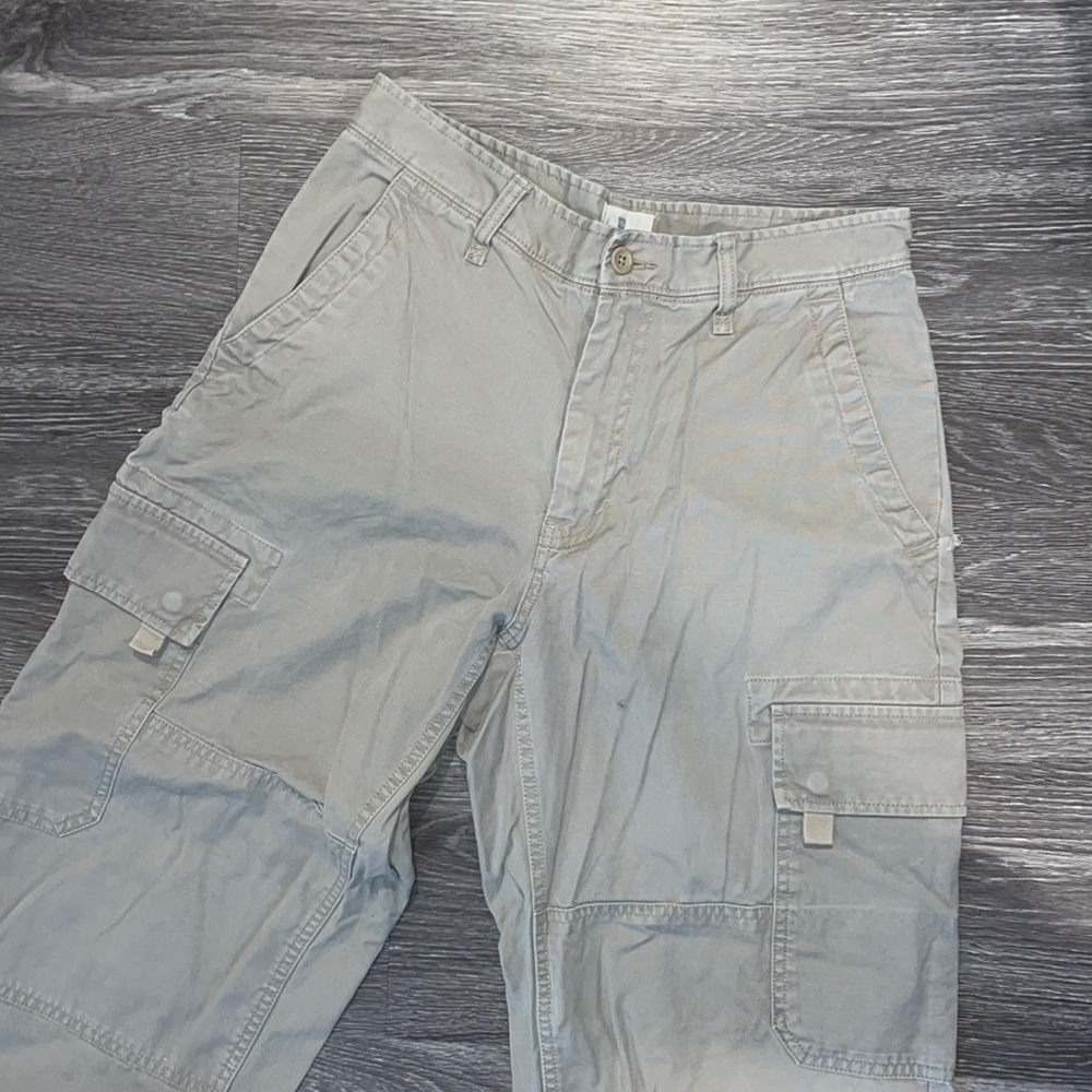 baggy heavyweight gap cargos khaki